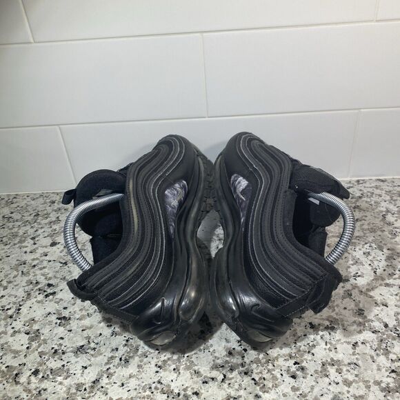 Nike Air Max 97 Mens Size 8 Black Athletic Running Shoes Sneakers 921826-015 - Picture 6 of 8